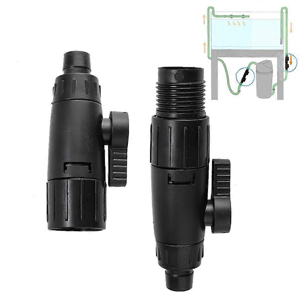Aquarium Hose Valve Connector 16mm Fish Hose Pipe Fast Release Adapter for Aquarium Filter Systems