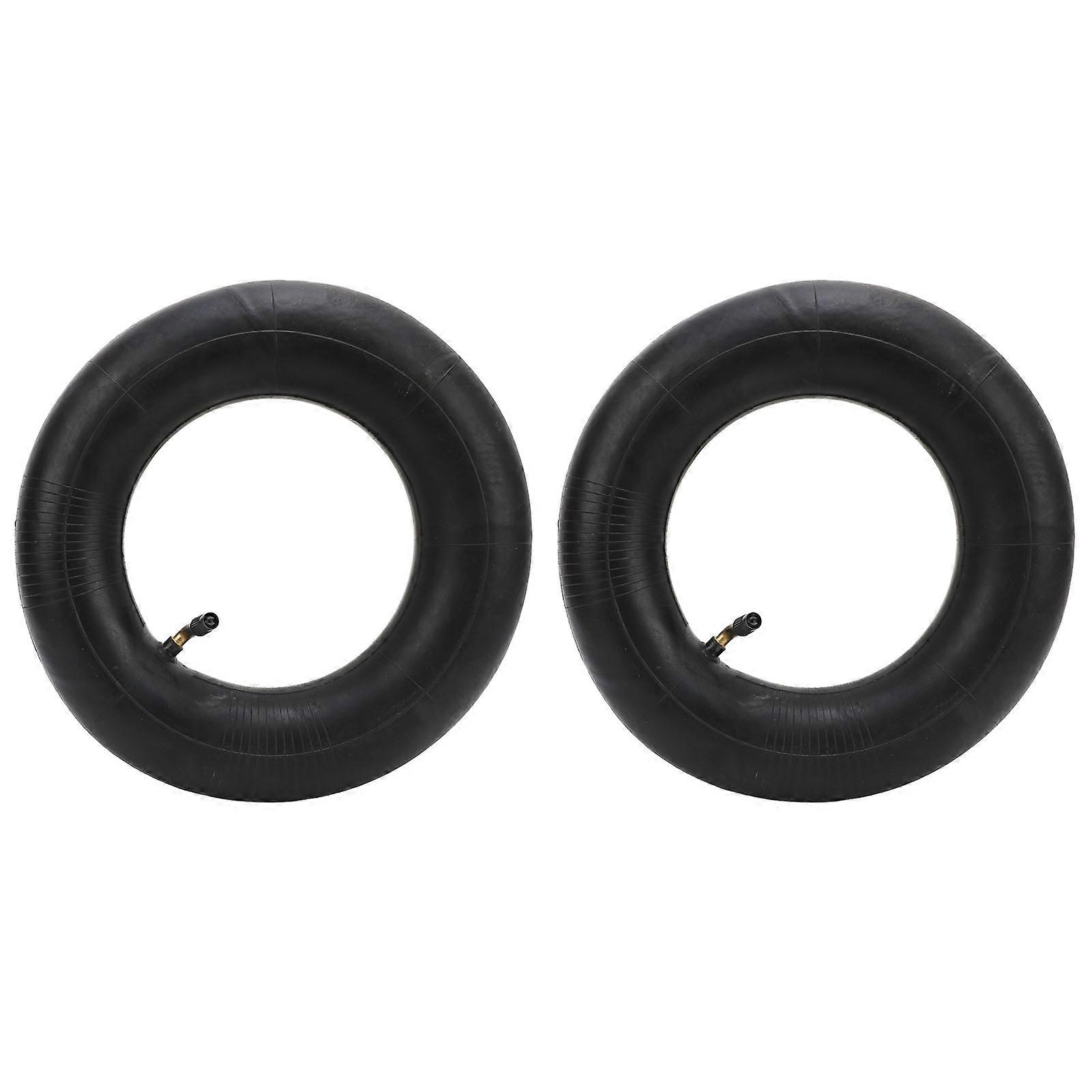 2 Pcs 110/90‑6.5in Replacement Inner Tubes with Bent Valve Stem Rubber for MTA1 MTA2 GP‑RSR 38cc 47cc 49cc Mini Pocket Cycle