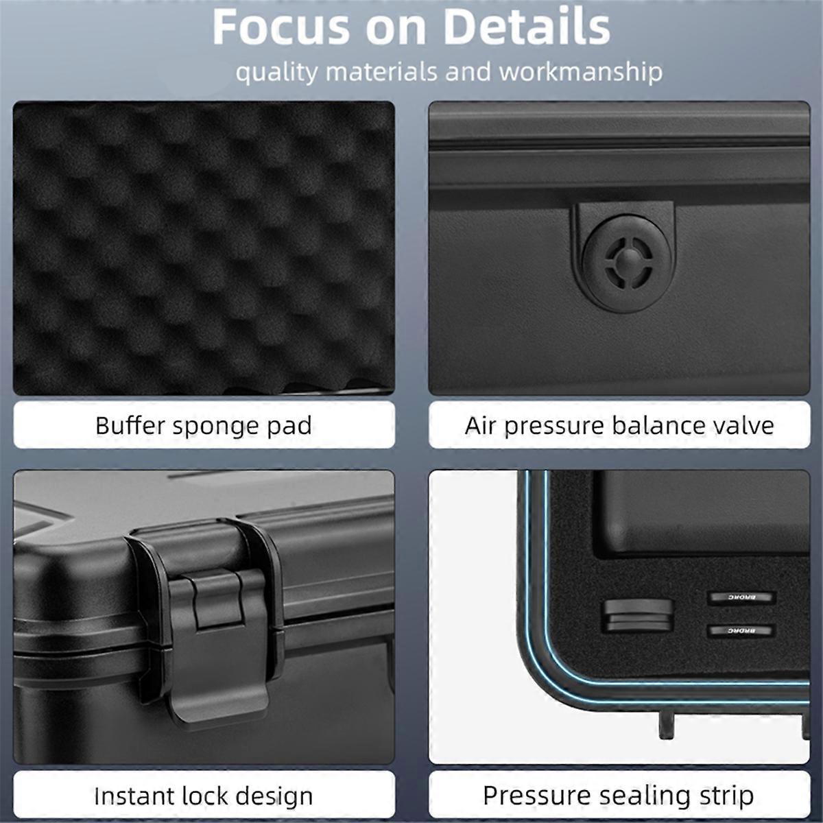 for POCKET3 Storage Box Waterproof Portable Case Protective Box Host Box Accessories Portable Safe