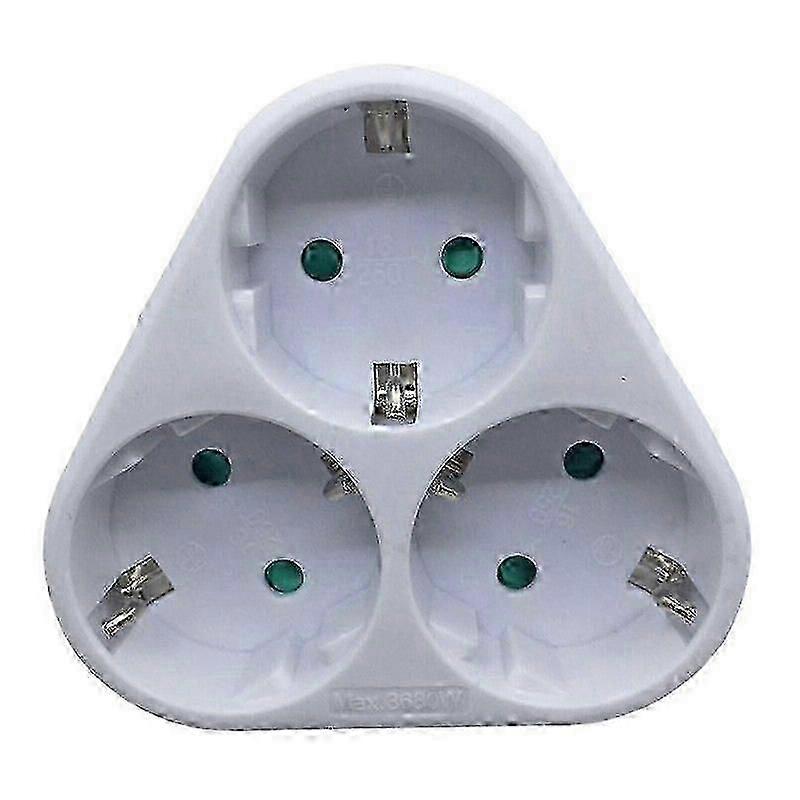 3-way Eu Socket, Socket Distributor, Socket Strip, Multiple Socket De Wyelv