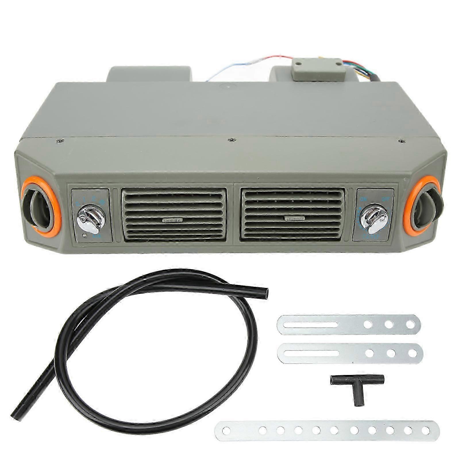 AC Compressor Air Conditioning Evaporator Assembly 3 Speed Temp Adjustment Under Dash Evaporator for Cars Trucks RVs Campers