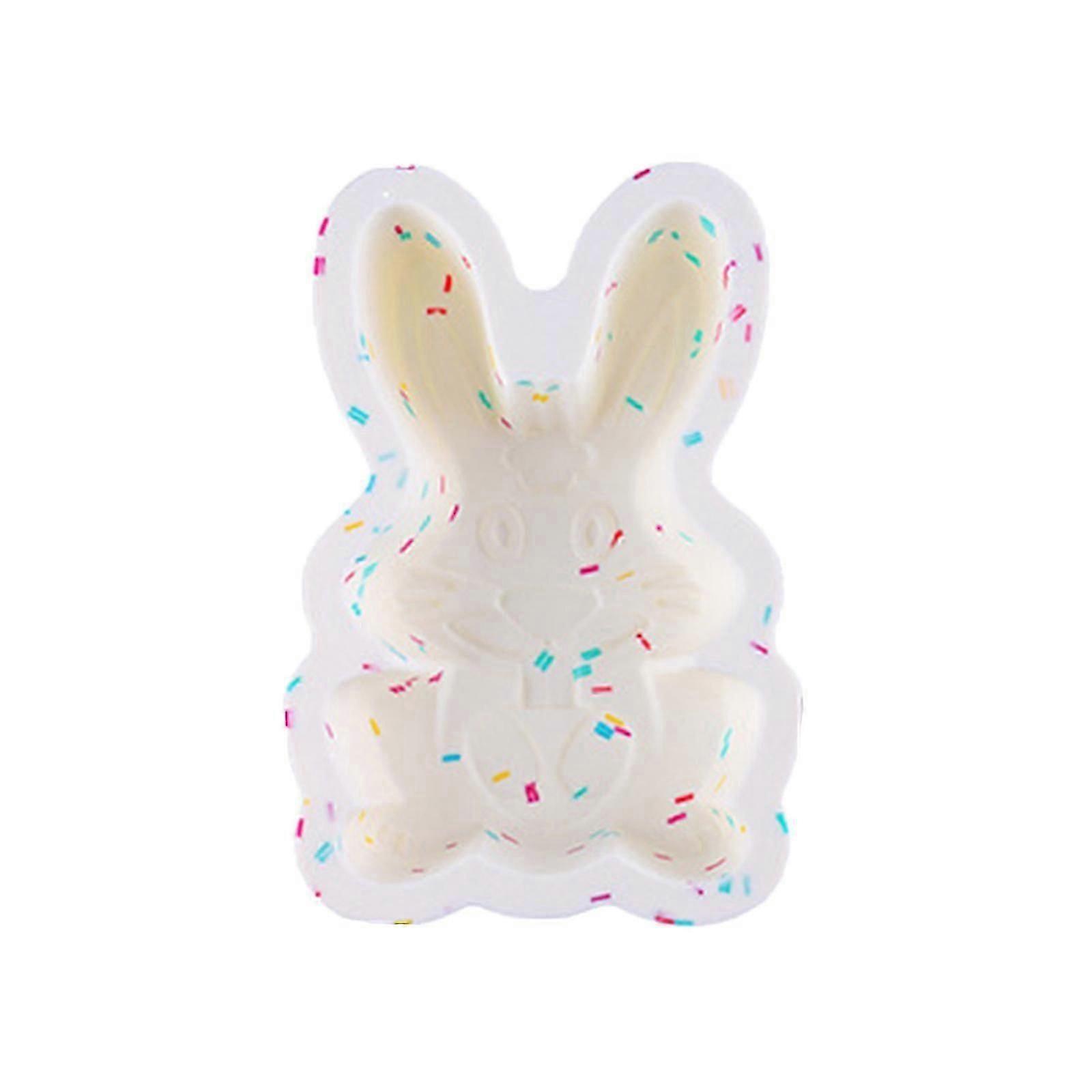 Easter Bunny Egg Shape Mold Silicone Baking Mould Gadgets Supplies c