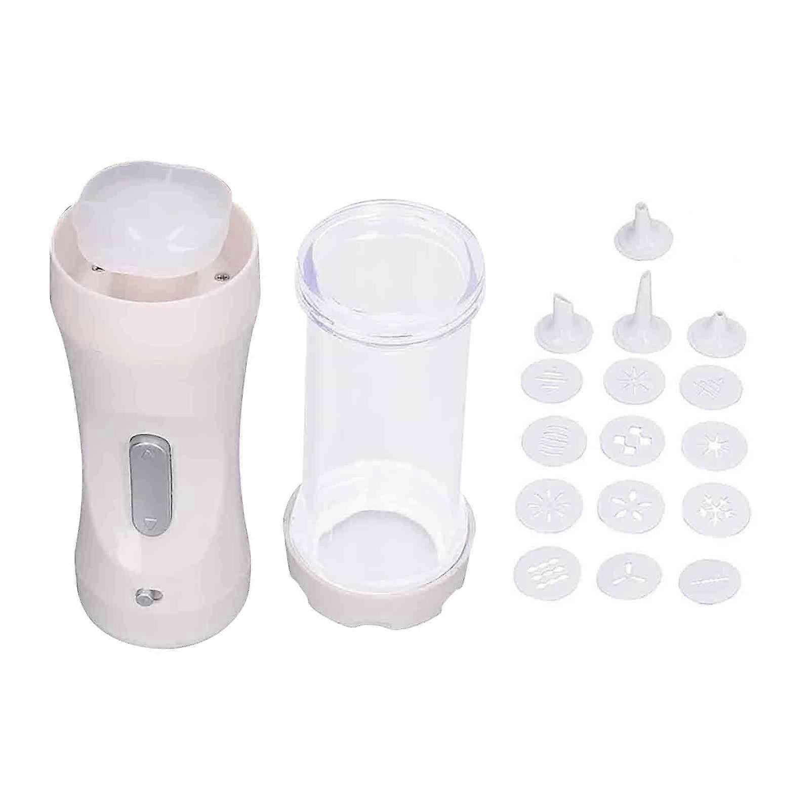 Electric Cookie Cutter Set Biscuit Cookie Making Tool Electric Cookie Decorating Tool Cookie Making Tool Baking DIY Cookie Making Tool Set with 12 Rou