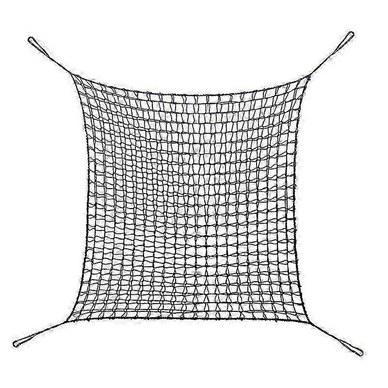 Double Layer Climbing Net for Children Playground Indoor Outdoor Game Park School Outdoor Staircase Treehouse Hammocks Safety Swing 1*3m