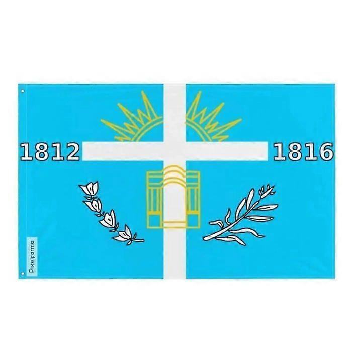 Flag of Tucumán – 64 x 96 cm – Polyester – Iron eyelets – Durable