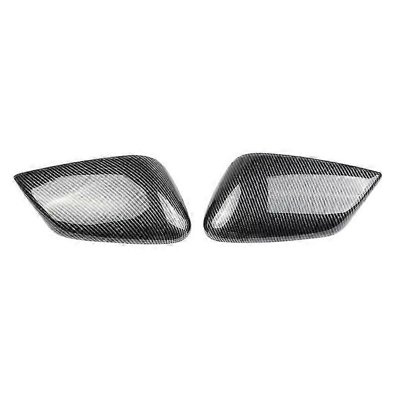 Applicable To 21-24 Kia Ev6 Cv Rearview Mirror Protective Cover Rear-View Mirror Shell Carbon Fiber Texture Rearview Mirror Cover