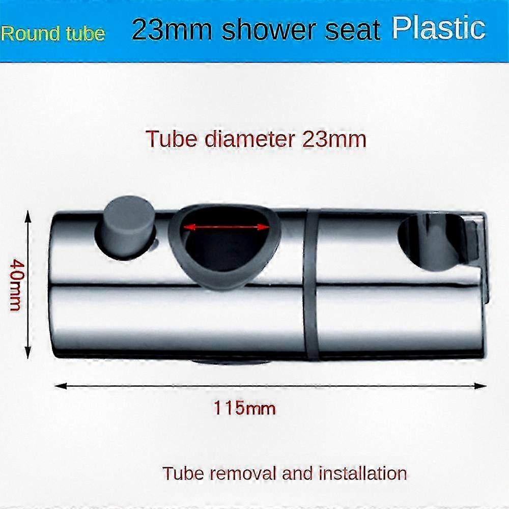 Replacement Shower Head Bracket and Holder for Shower Riser Rail with 19mm Size Compatibility