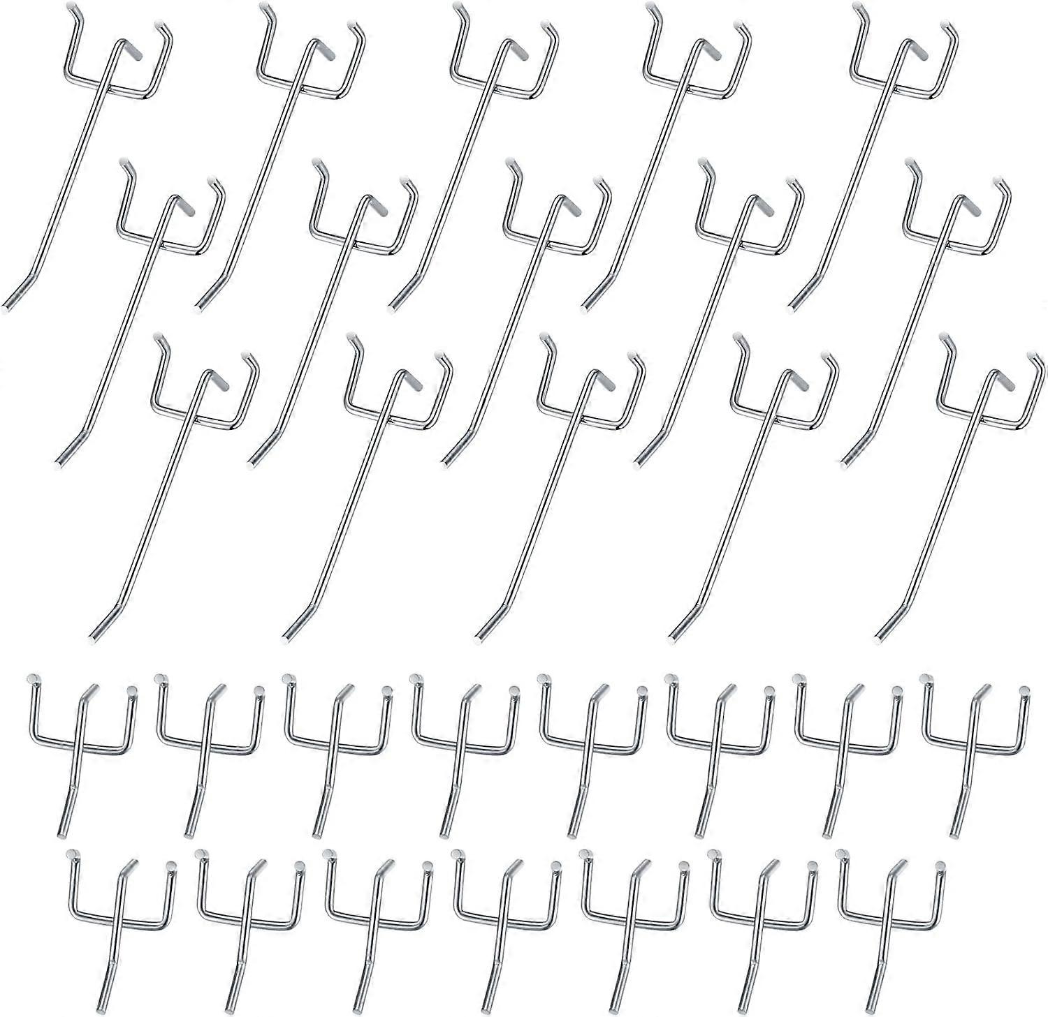 Pegboard Hooks for Doors Organizing Tools Workbench Store Shelves