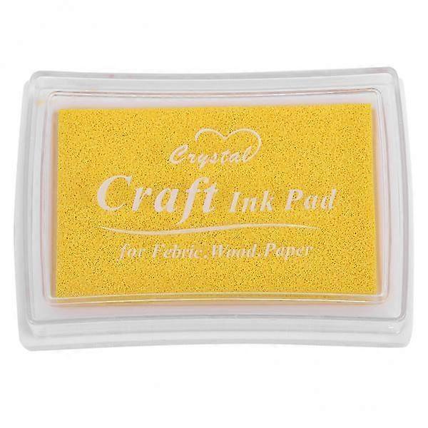 Yellow Ink Pad for DIY Crafting Projects