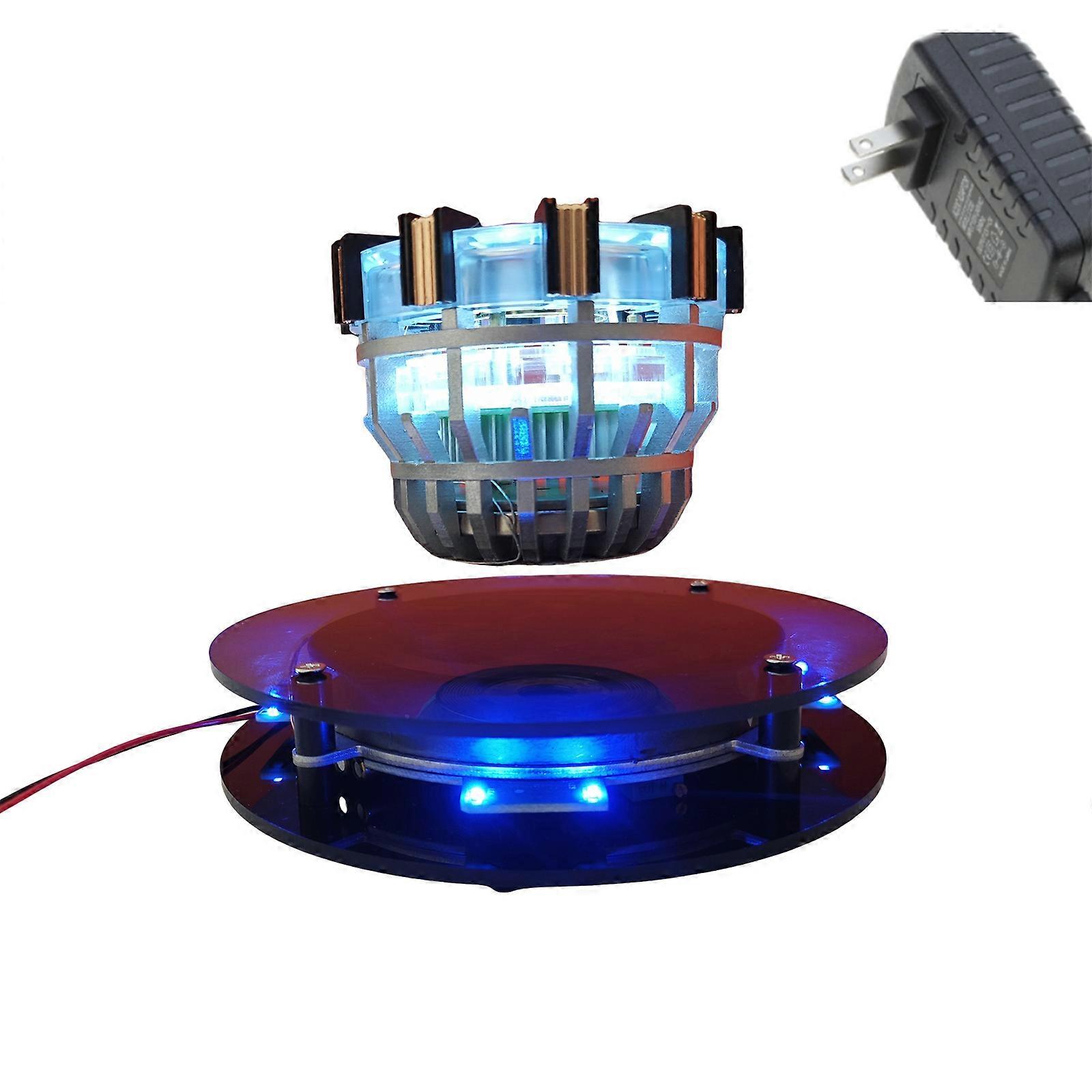 Floating LED Reactor Model Modern Home Decor, Office Desk Gadget, Unique Gift for Tech Enthusiasts