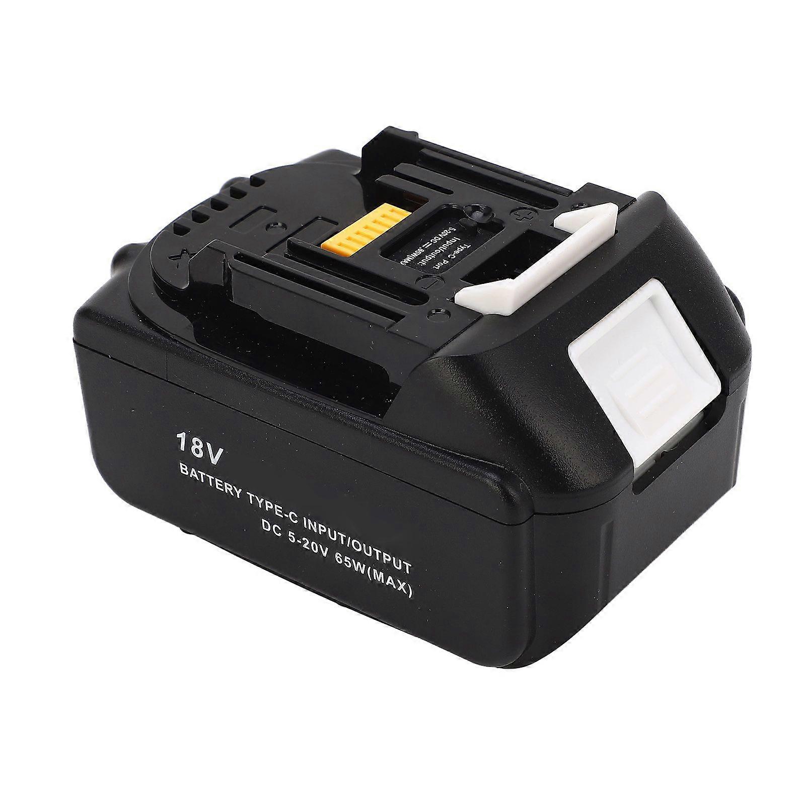 Batteria Makita 18V di alta qualità per luce orizzontale BL1830 BL1840 BL1850 BL1...