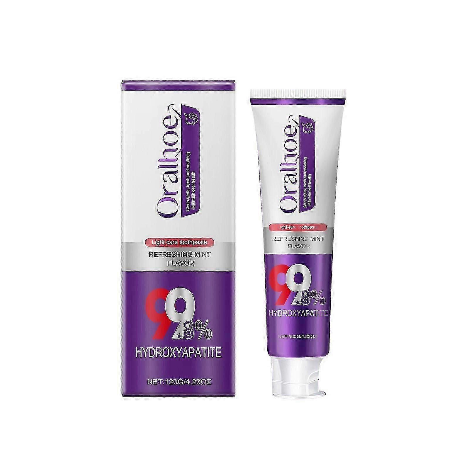Oralhoe Anti-Yellow Toothpaste Mild Ingredients Anti-Tooth Yellow Tooth Stain Protection Enamel Cleaning Care Toothpaste