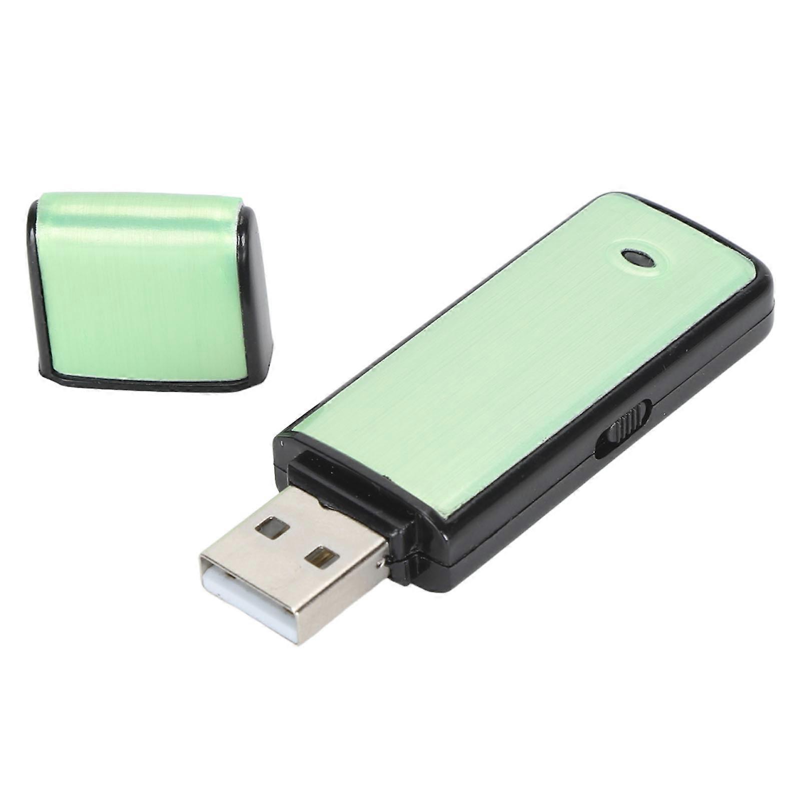 USB Flash Drive Recorder Professional Noise Reduction Dual Recording Mode Voice Activated Recorder for Lecture Meeting Class 8GB