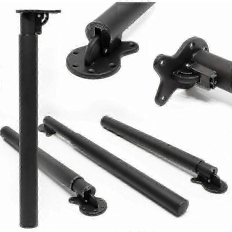 1x black table leg height adjustable 70-110cm table accessories