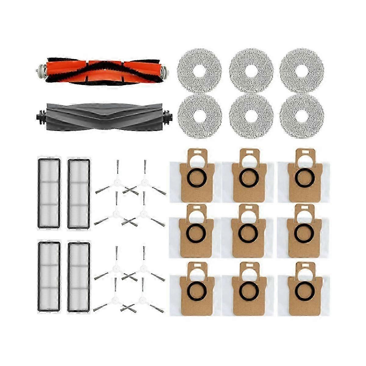 For L10S Ultra / S10 Pro Omni 1S B101CN Robot X10+ Robot Vacuum Main Side Brush Filter Mop Cloth