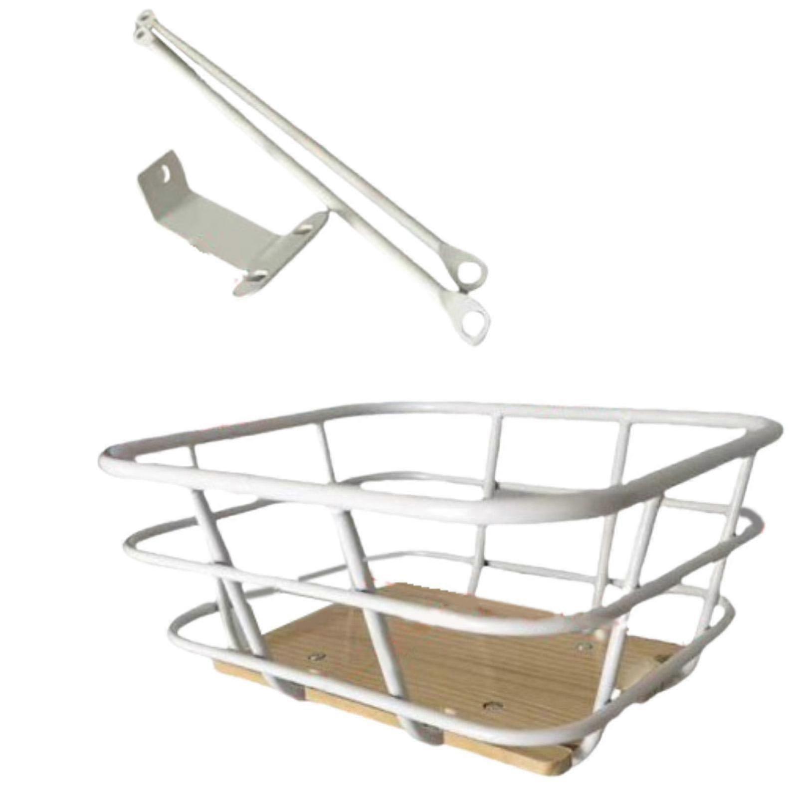 Practical Outdoor Cycling Basket for Bikes with Bracket, Suitable for Various Bicycle Models