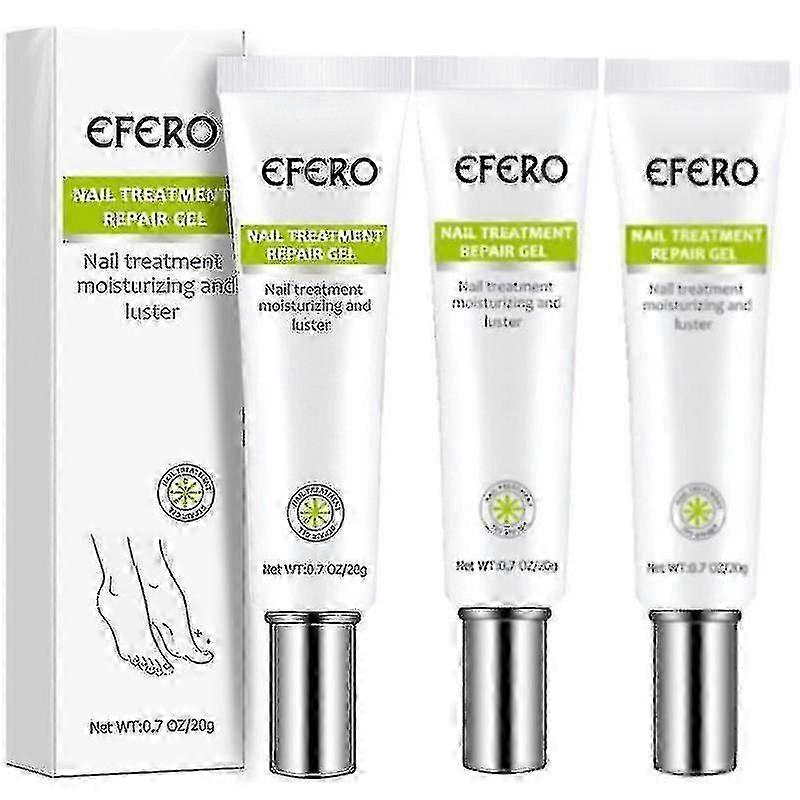 エフェロ ネイルエクスフォリエーション プラント ネイルリペア フルイド ネイルクリーム ネイルトリートメント ジェル ネイルリペア ジェル 保湿 ネイルラスター 3個