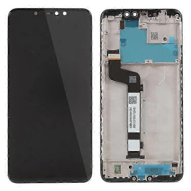 2025 Disassembly LCD Screen and Digitizer Assembly with Frame (without Logo) Compatible For Xiaomi Redmi Note 6 Pro
