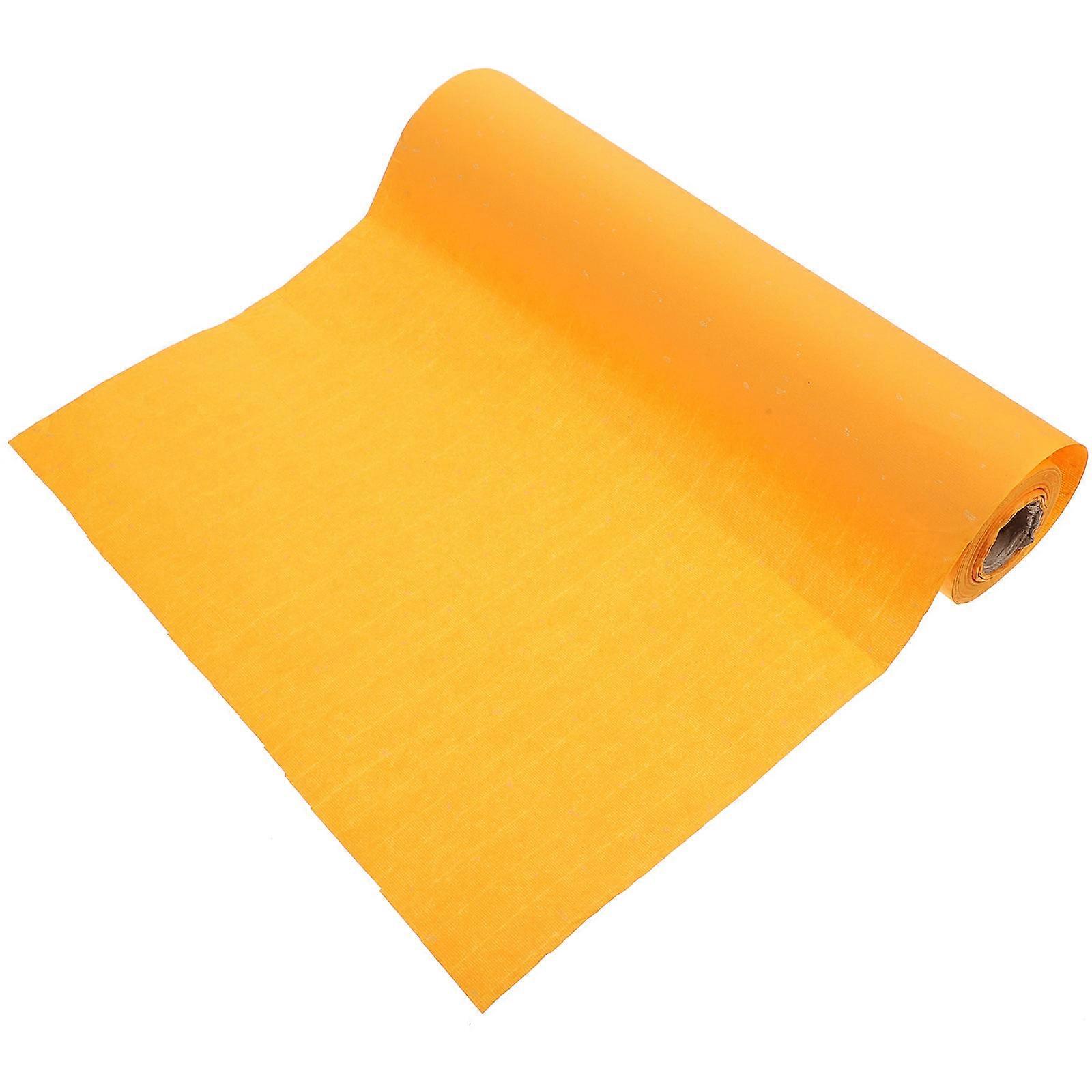Traditional Chinese Xuan Paper for Calligraphy & Painting – Raw Rice Paper with Gold Sprinkles, Breathable & Durable, Suitable for Brush, Ink &