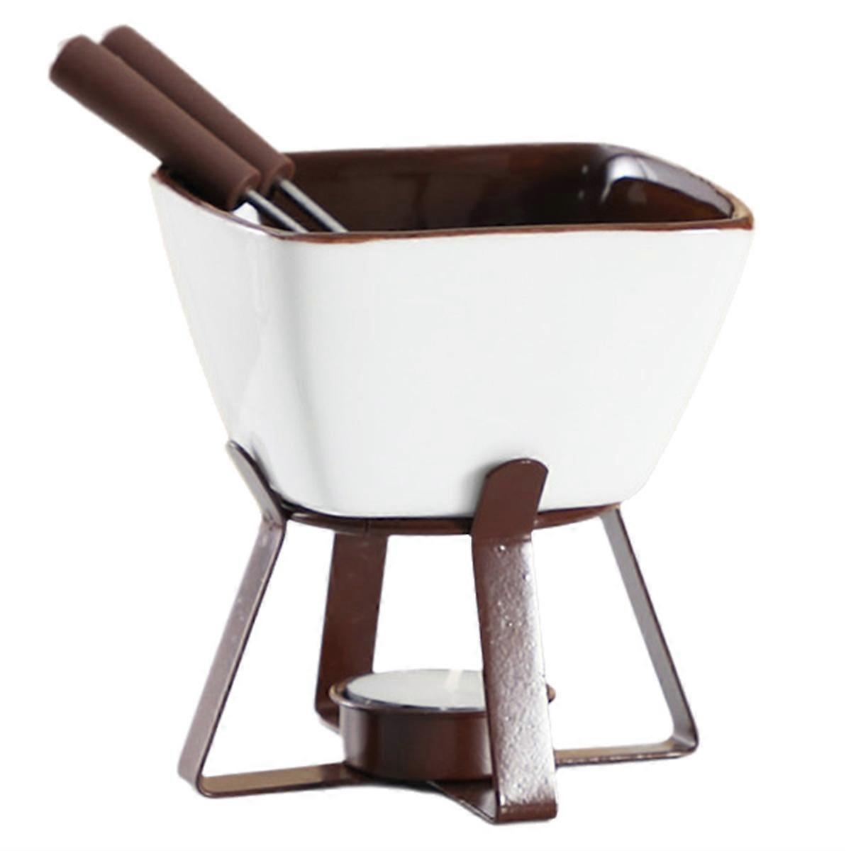 Chocolate Fondue Cup Set Melting Pot Set Chocolate Cheese Butter Cup A