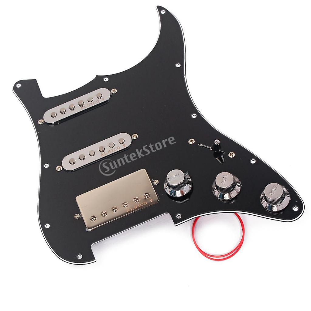 1 Set Ssh vorverdrahtet Alnico 5 Humbucker Pickup Pickguard für E-Gitarre Ersatz Gitarre Teile Zubehör