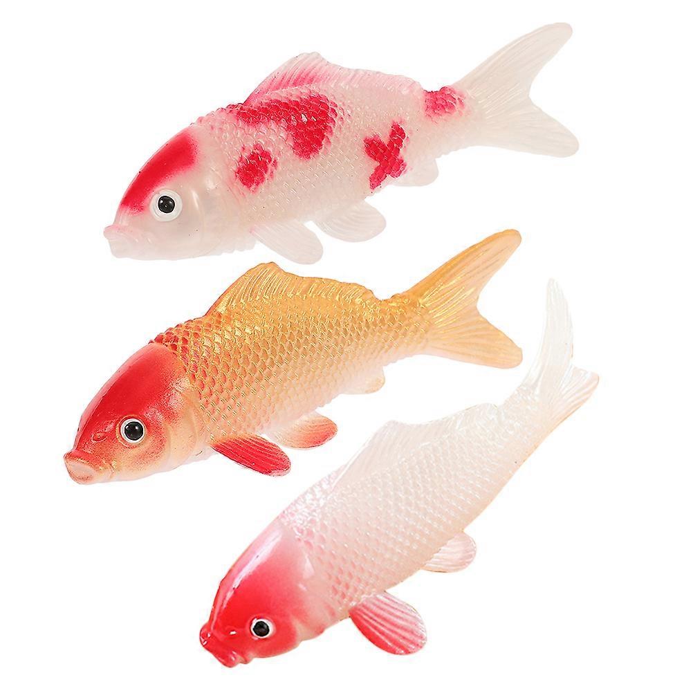 Goldfish Models, Immersive Figurines for Fish Tanks, Ideal for Home and Office Use