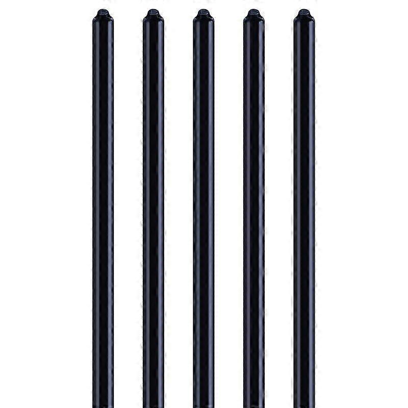 20 Pcs 50ML Empty Dropper Bottles Liquid Needle Tip Cap PET Black