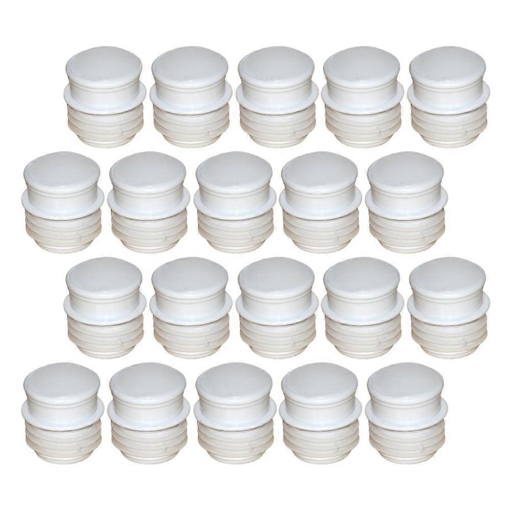 Plastic Insulation Bottle Stoppers for Hot Water Bottles – Heat Preserving Kettle Accessory Plug – 20pcs Household Use