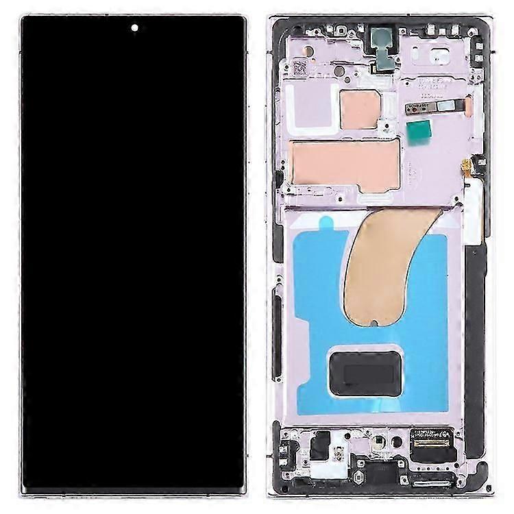 Compatible For Samsung Galaxy Galaxy S23 Ultra S918 Grade C LCD Screen and Digitizer Assembly + Frame Part (TFT) (Without Logo)