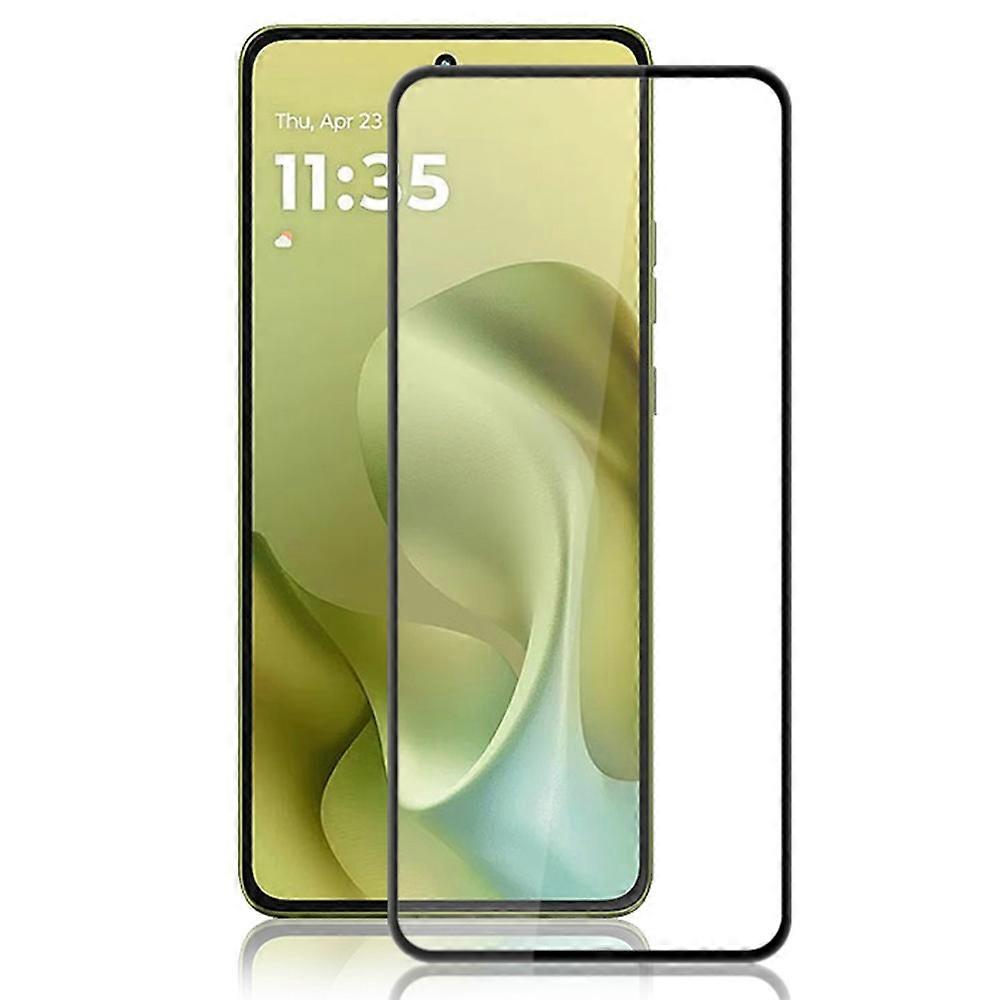 モトローラモトG86 5G / G86パワー5Gスクリーンプロテクター飛散防止シルク印刷強化ガラスフィルムに対応したMOCOLO