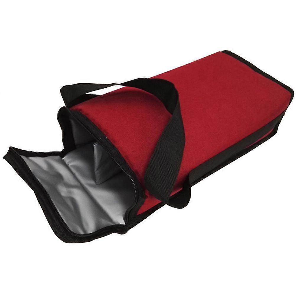Insulated Bottle Holder Oxford Cloth Rectangular Sturdy For 35X17X9CM 1Set