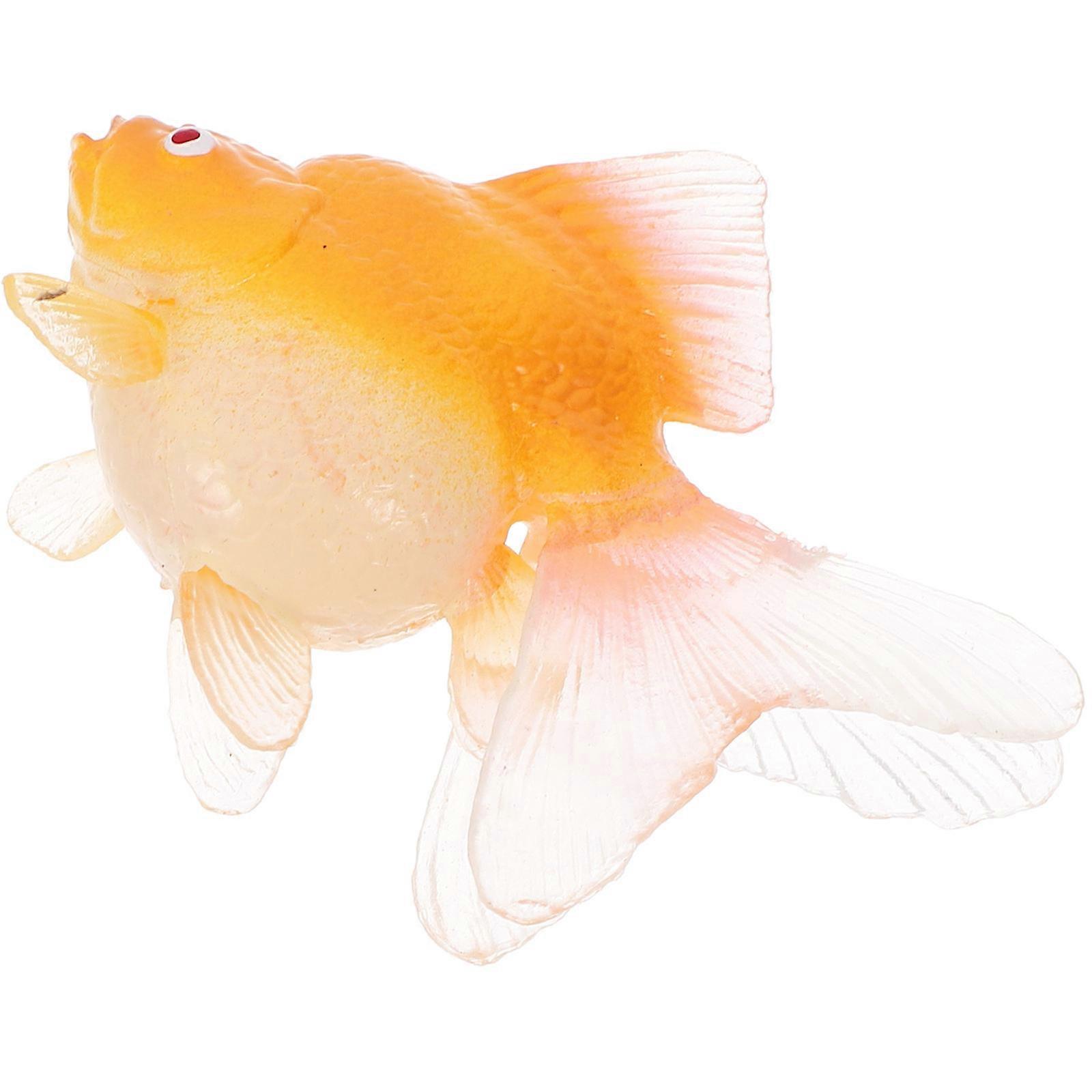 Miniature Fish Figurines Fish Statues Home Decor Fish Shape For Desktop Garden 5.50X4.00X2.00CM 1Pack