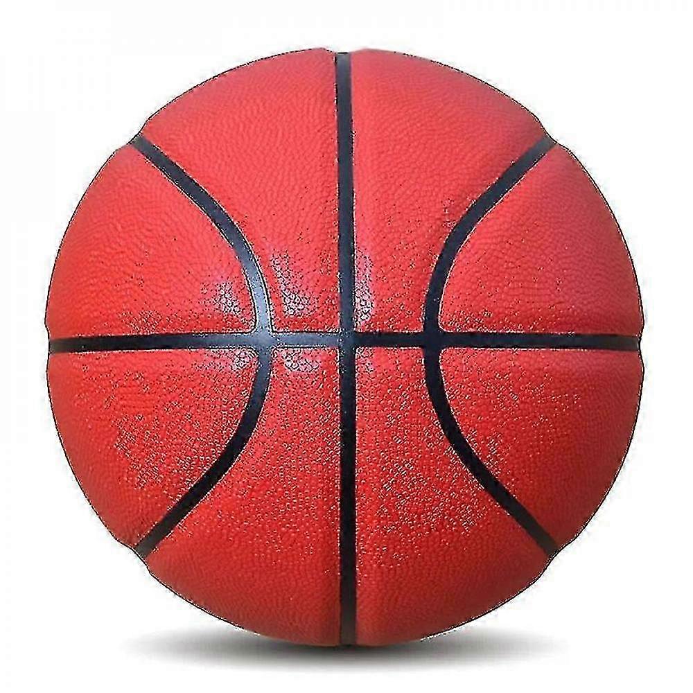 Size 7 Basketball for Outdoor Training & Practice - Red IMB