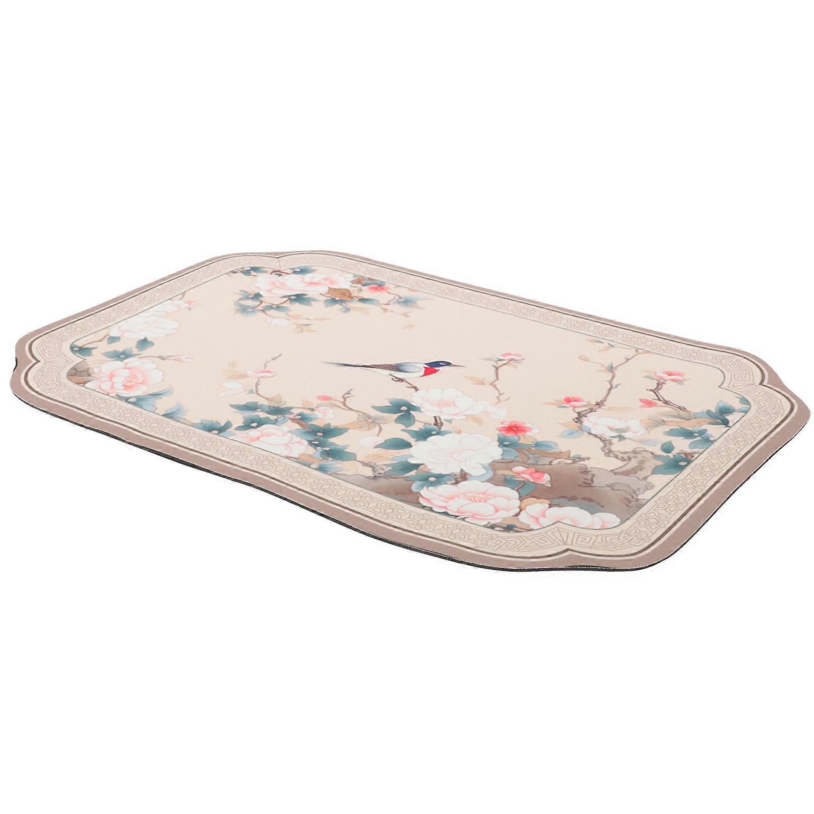 Bathroom Bath Mat Floor Mat Pad Rectangular 60x40cm Slip Prevention 1Set