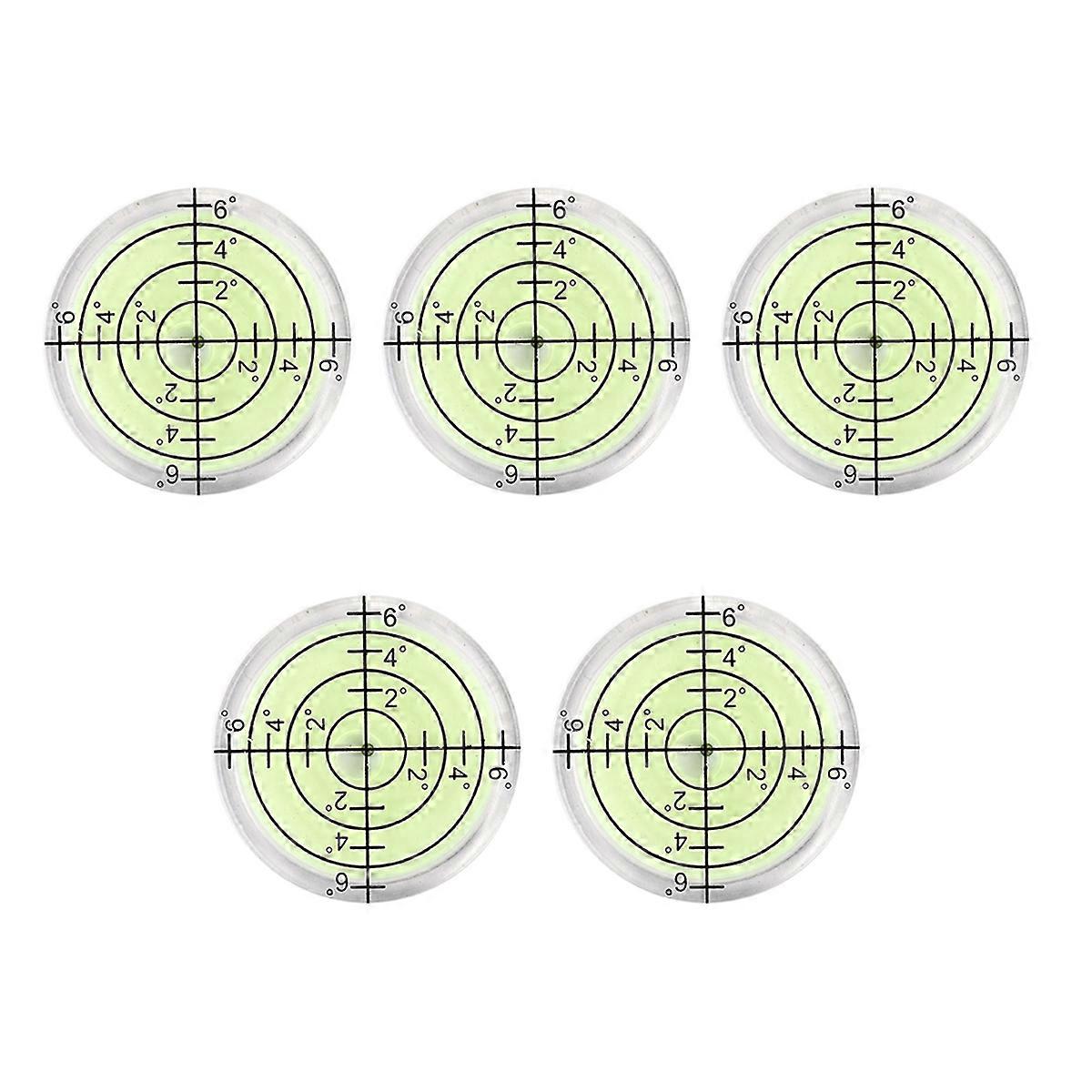 32 x 7mm Acrylic Bubble level Accessories, green