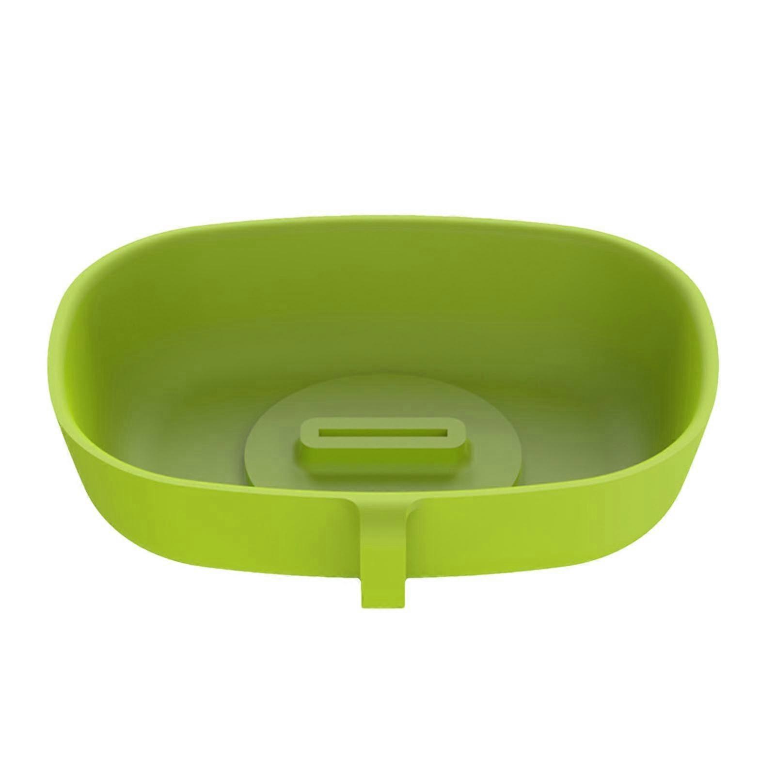 Silicone Ice Pop Holder On A Stick - Green, Adult Size, BPA-Free, Freezer Safe, Reusable