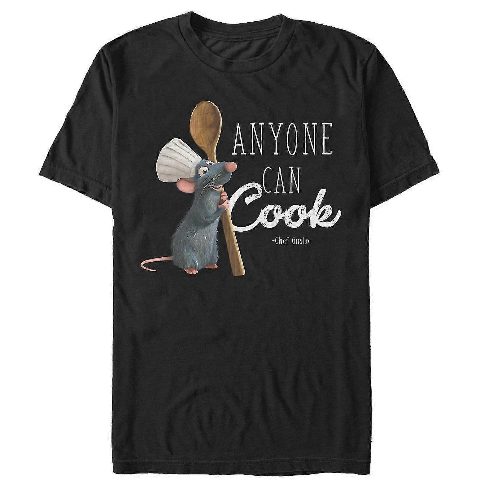 Men's Anyone Can Cook Graphic Tee in Black, 5X Large