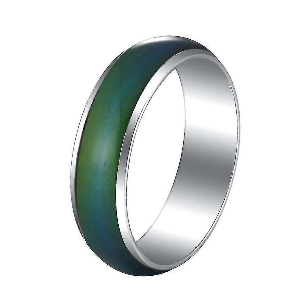 Unisex Color Change Band Emotion Feeling Mood Hőmérséklet Gyűrű Ékszer Ajándék