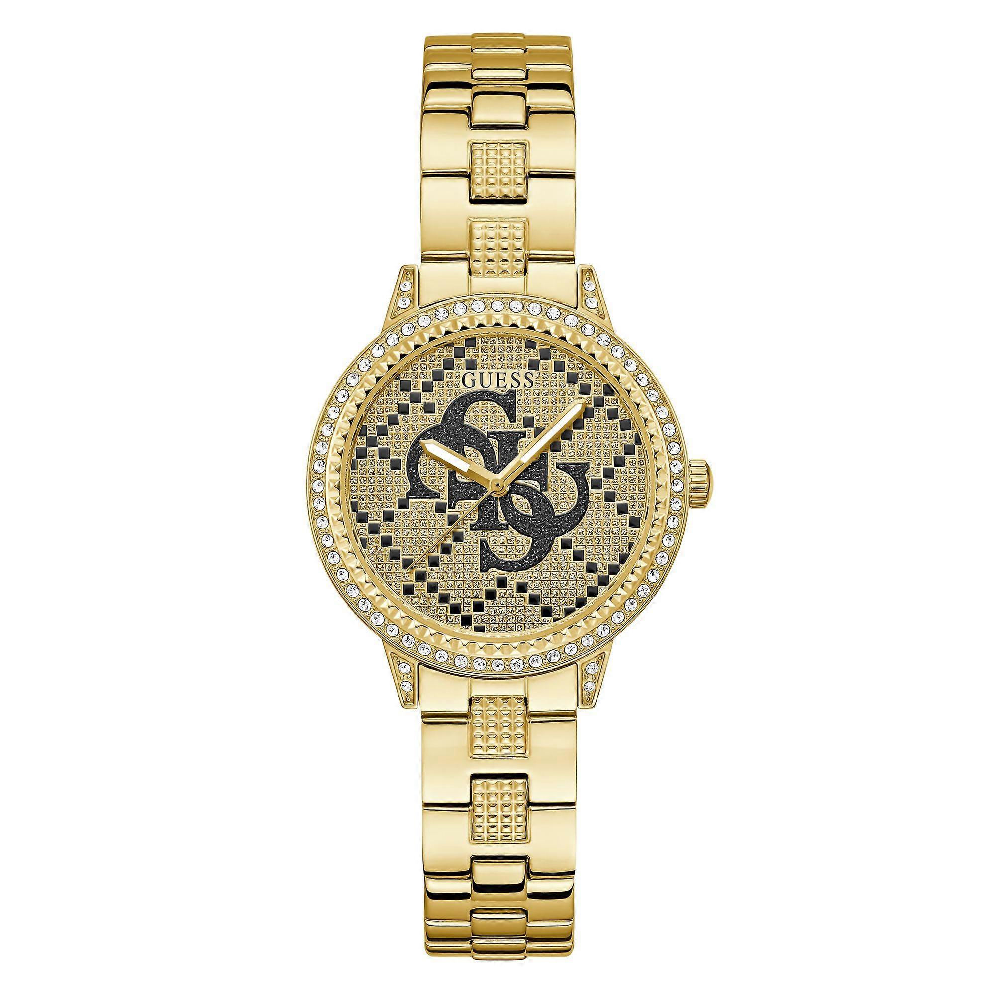 Guess 女士手表 腕表 G LACE GW0944L2 不锈钢 金