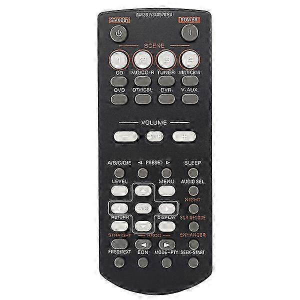 Remote Control For Compatible AV Amplifier Model RAV28 WJ40970 EU