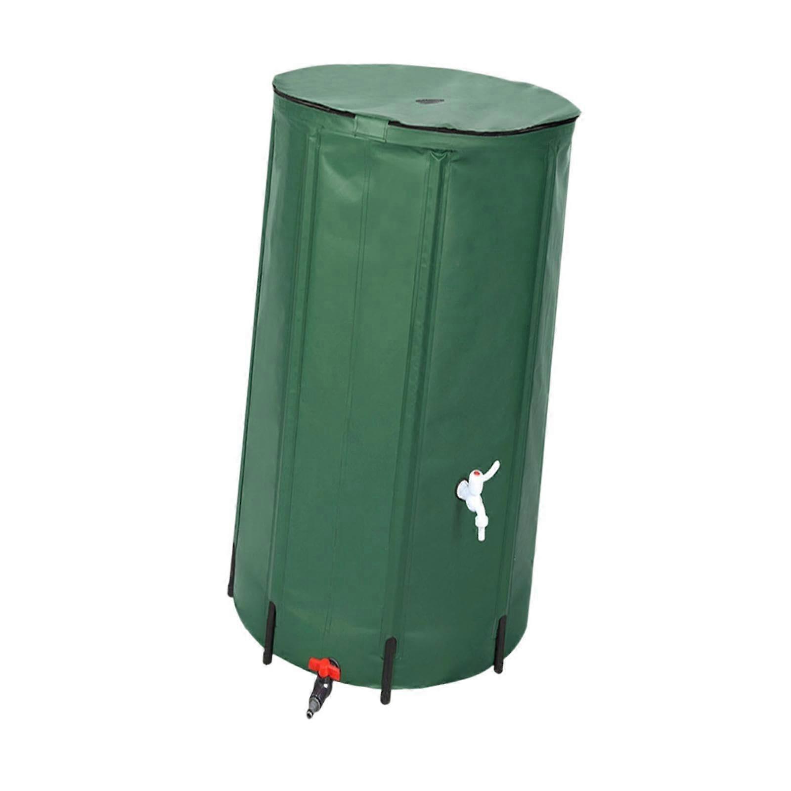 Foldable Rain Barrel, Portable PVC Water Storage Tank, Water Container, 100L