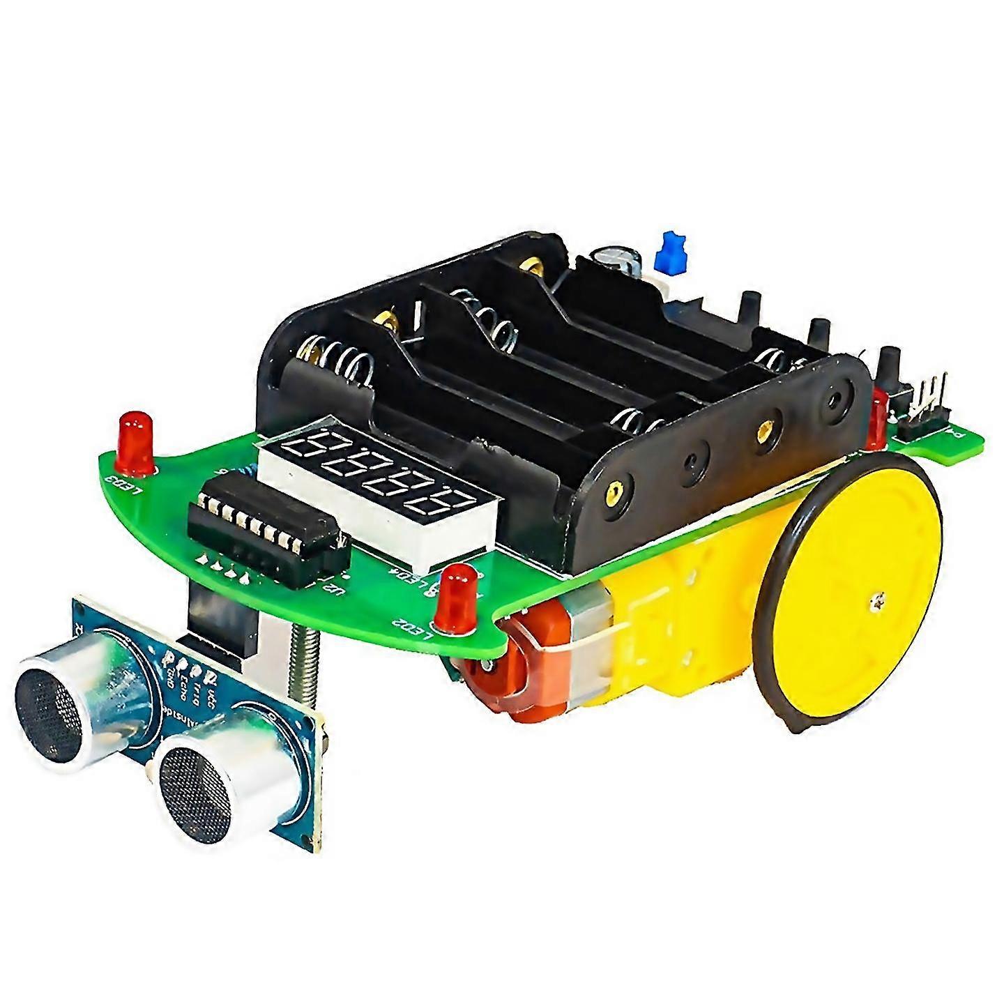 For Diy Ultrasonic Ranging And Obstacle Avoidance Car Welding Kit