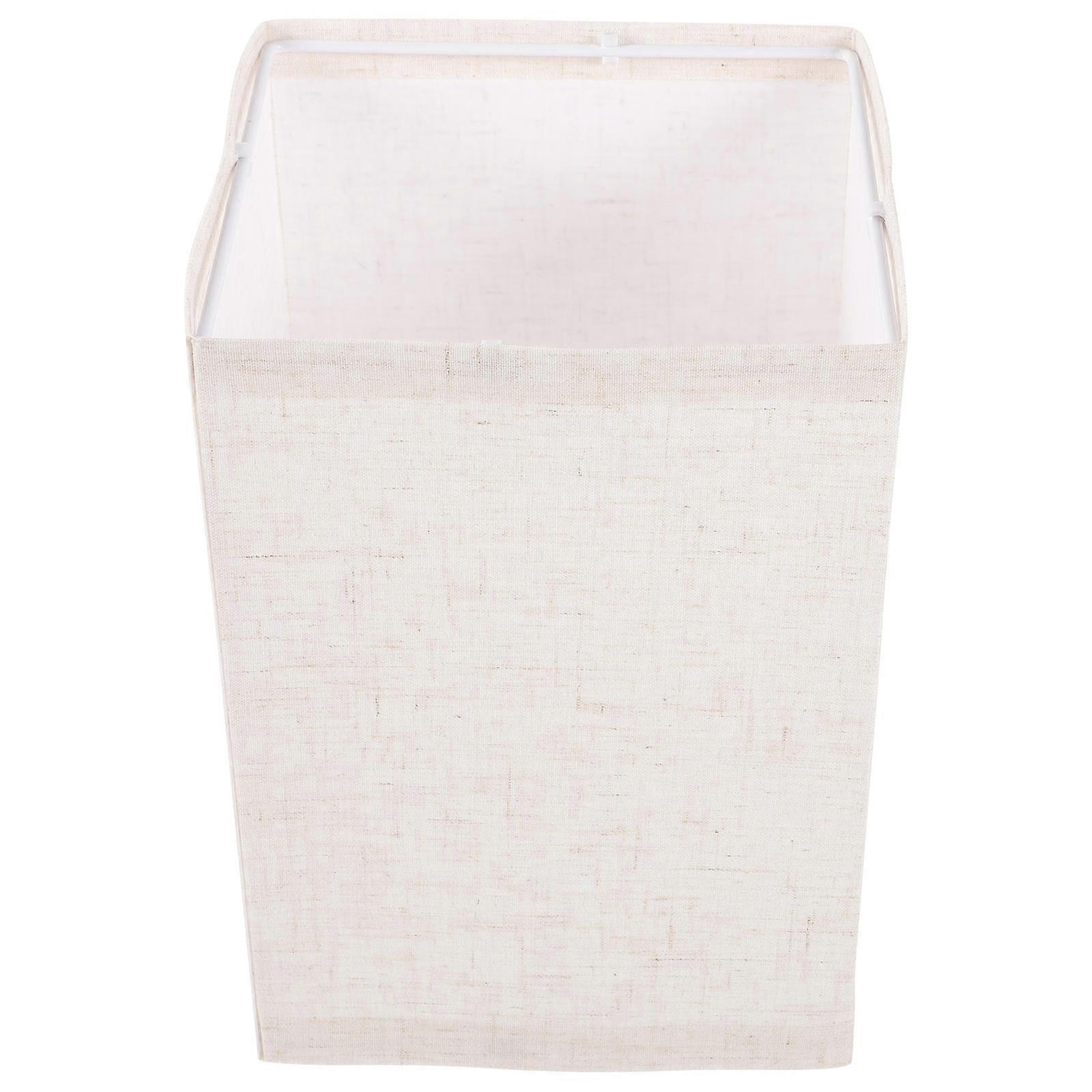 Modern Lamp Shade Cloth Square Table Lamp Shade Beige 20x14cm Eye Protection 1Pcs
