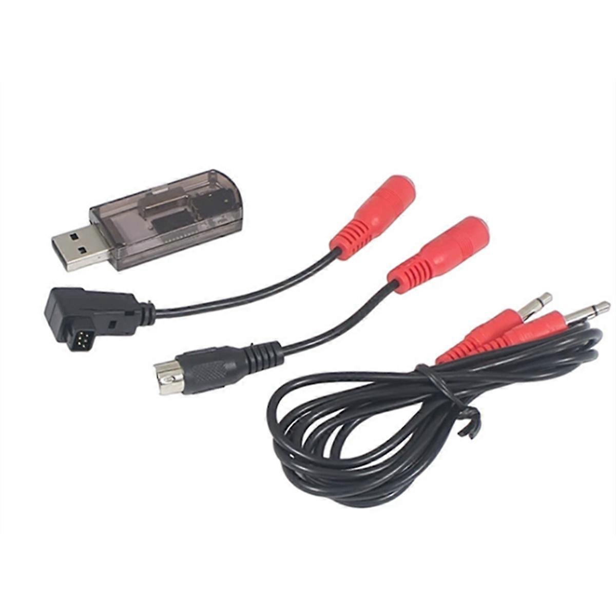 U13B Industrial USB Simulators 22 in 1 Flight Control Plastic USB