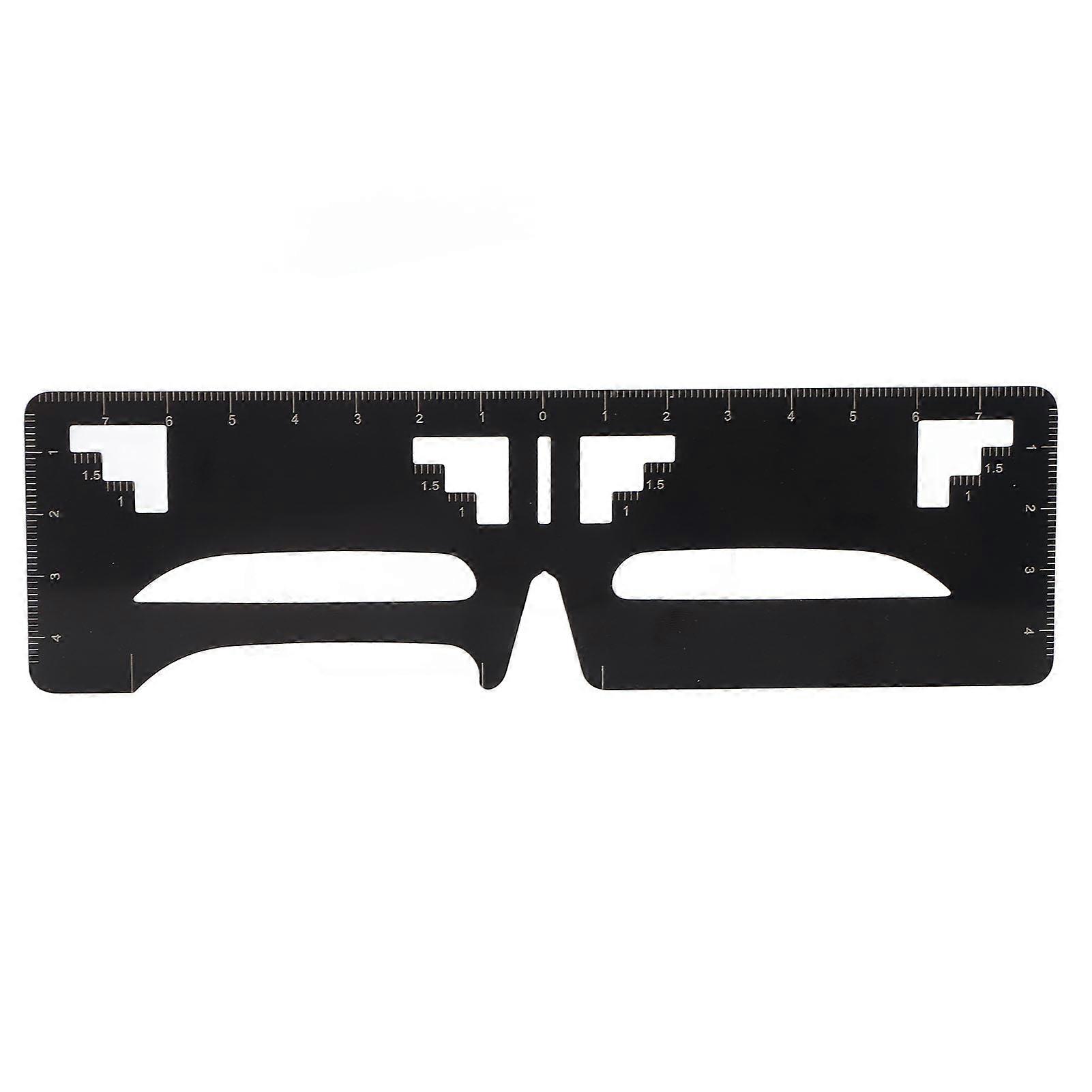 Eyebrow Ruler Three Point Positioning Design Eyebrow Measure nce Extension Ruler Stencil