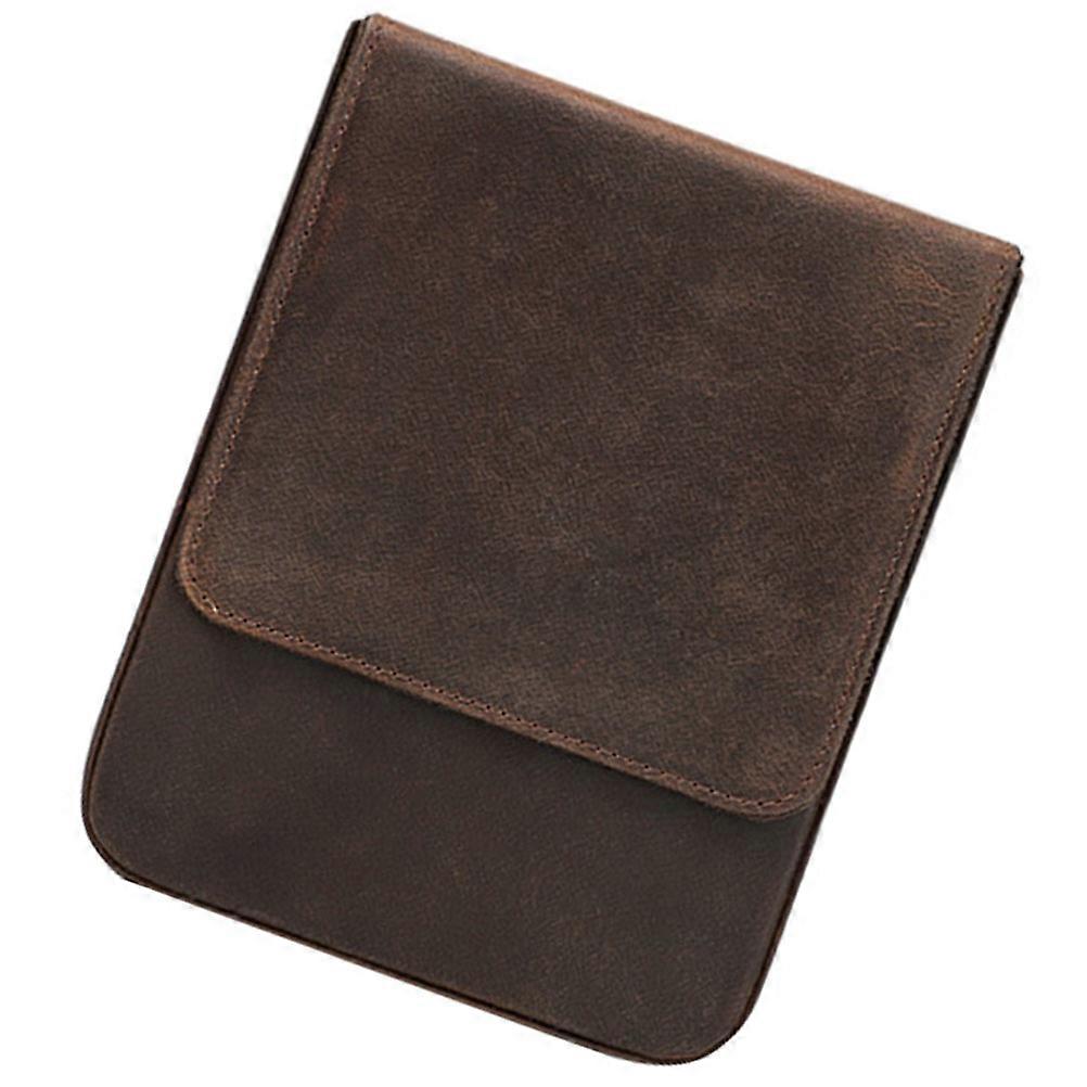 Fountain Pen Storage Case Multi Function Pen present Box Coffee Color Protection From Wear Compact Design 1Pack