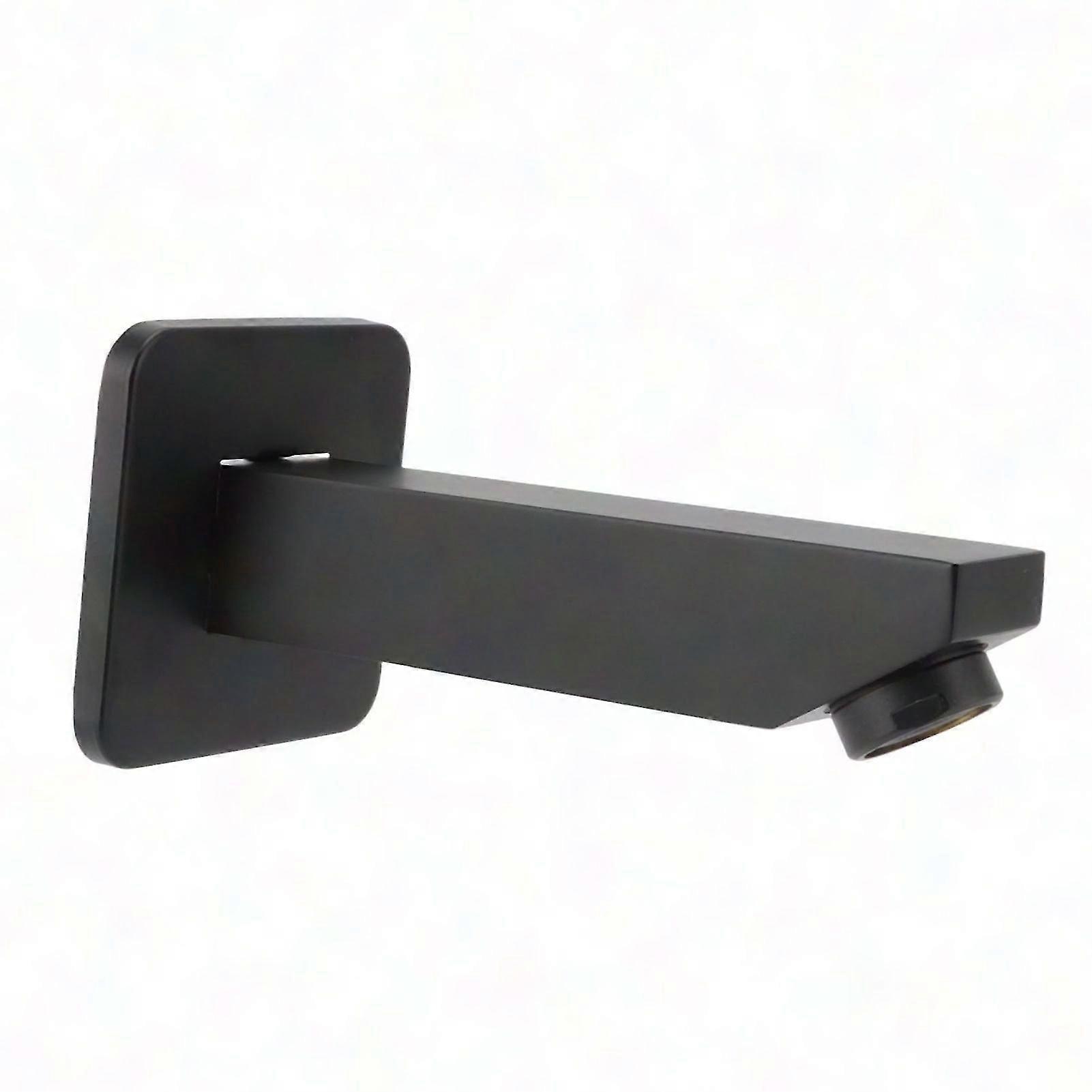 Matte Square Shower Arm - Modern Bathroom Fixture