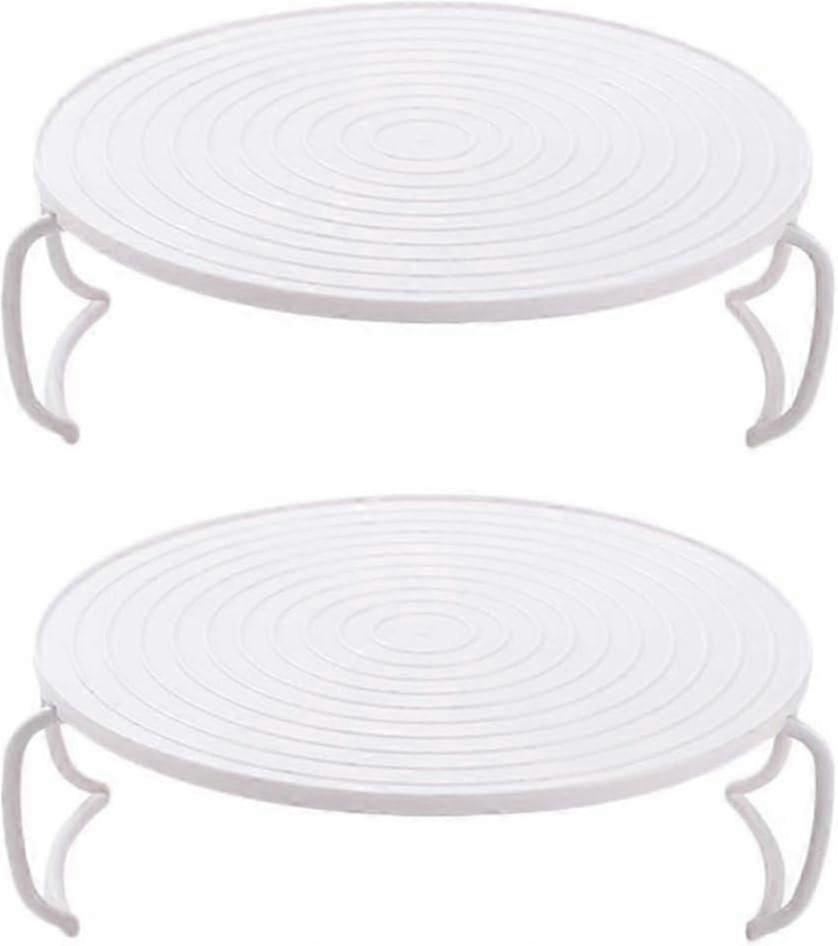 2pcs Microwave Plate Stacker Grill Rack Microwave Tray Plastic Baking Oven Tray Microwave Rack for Bacon Frozen Snacks Cooking Supplies-Yvan