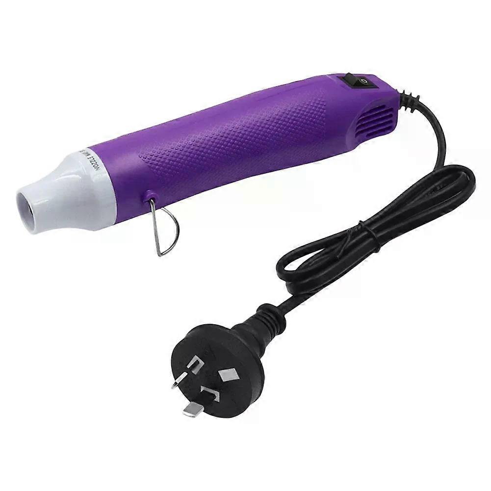 Electric Mini Handheld Heat Gun AU Plug 300W Portable Heat Gun 220V Tiny Hot Air Gun Kit for DIY Craft Embossing Shrink Wrapping