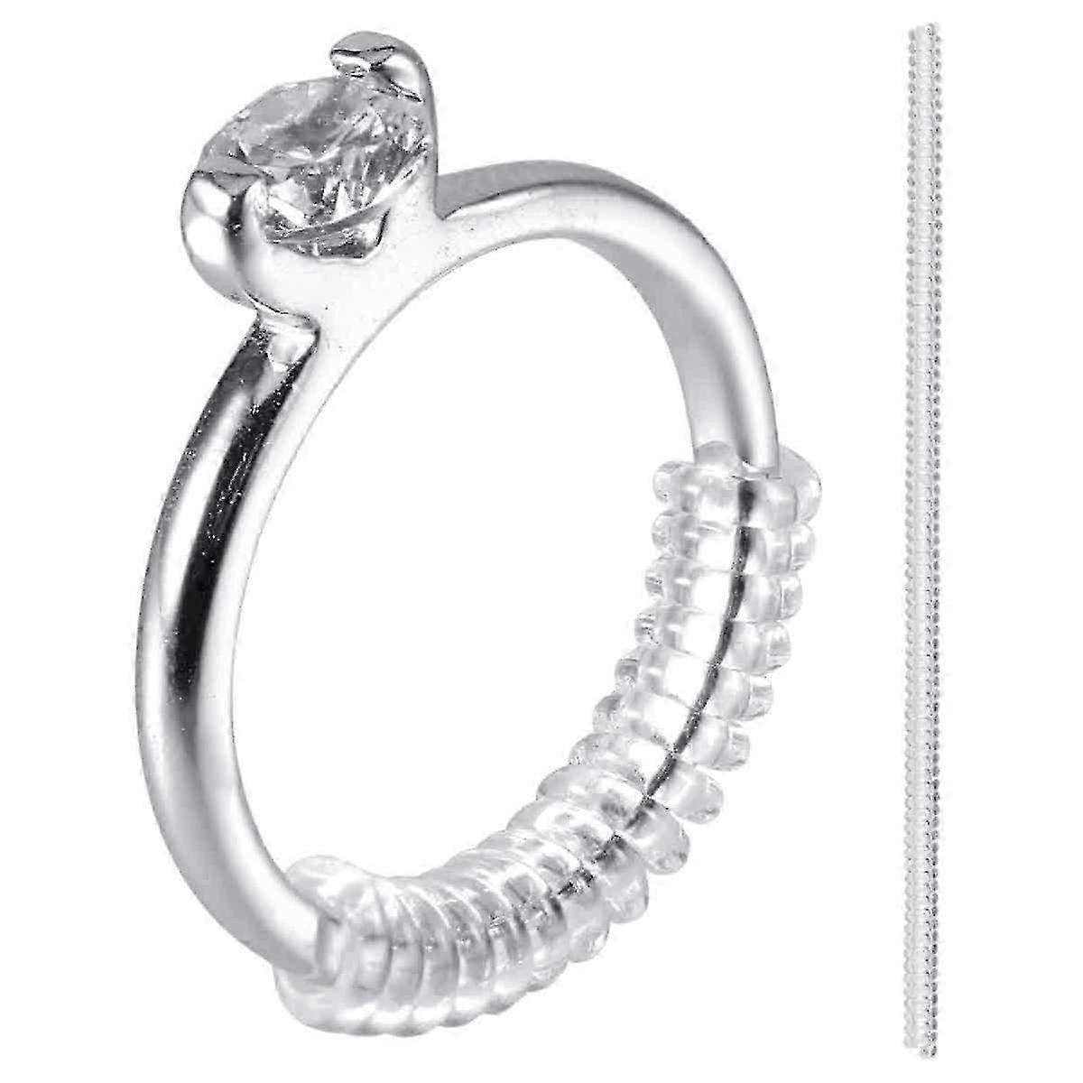 Ring Size Adjuster Pad & Spring - Size Adjustment Narrow Accessories for Secure Fit on Rings